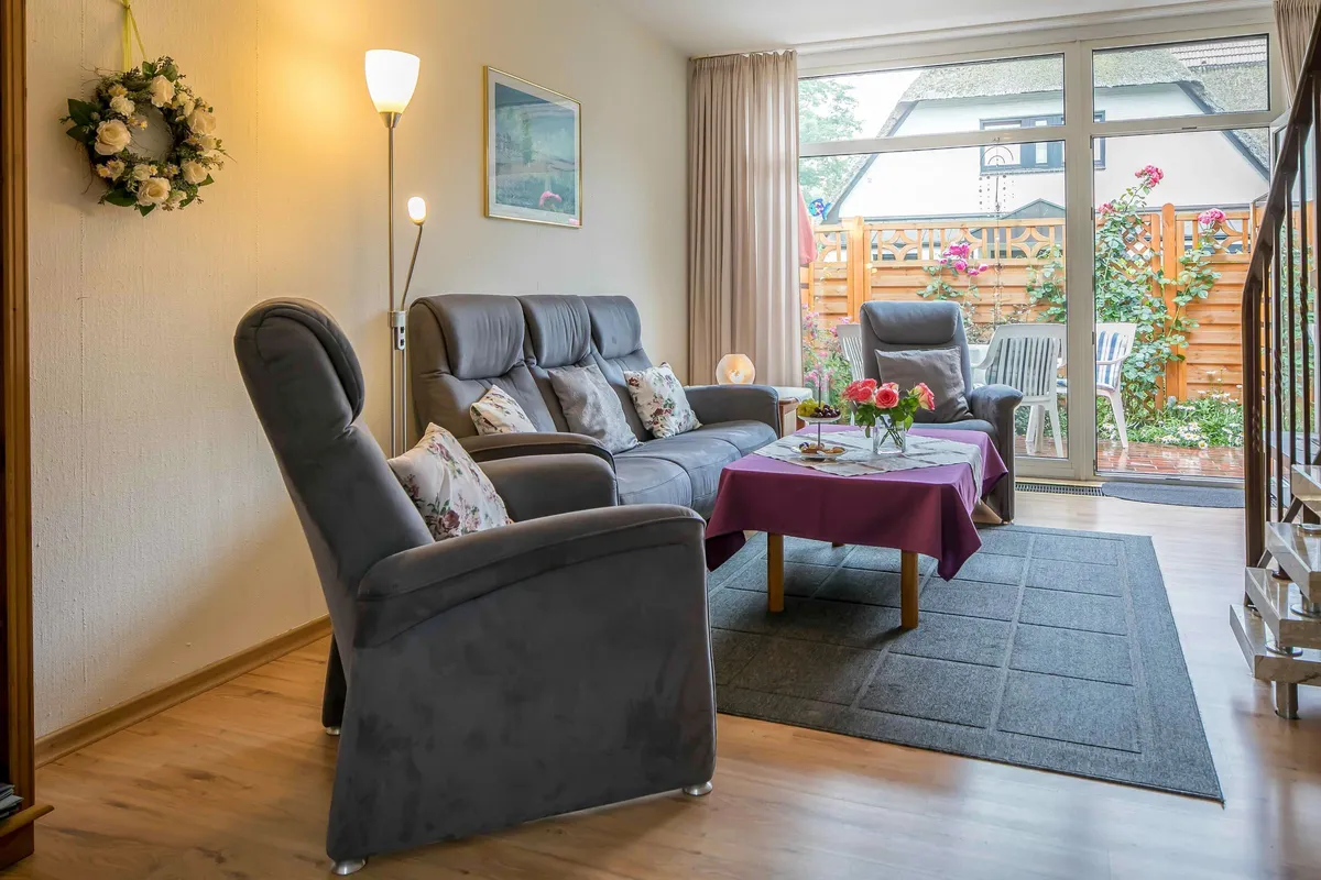 Bäke B – Wohnzimmer, Ferienwohnung in Bad Zwischenahn