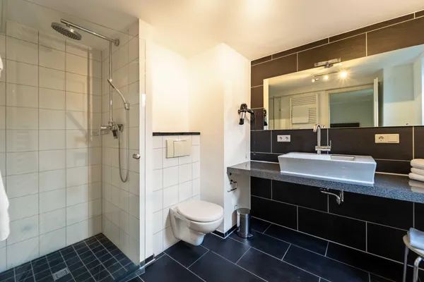 Appartement 1 – Badezimmer, Ferienwohnung in Bad Zwischenahn