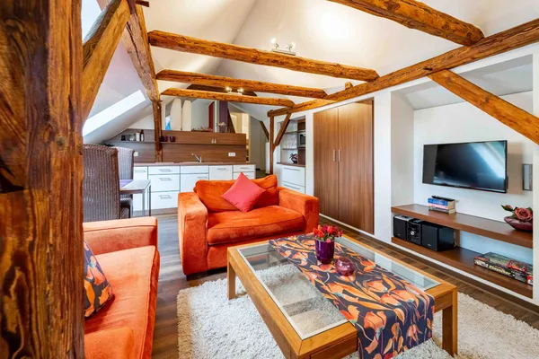Petit Superior – Wohnzimmer, Ferienwohnung in Bad Zwischenahn