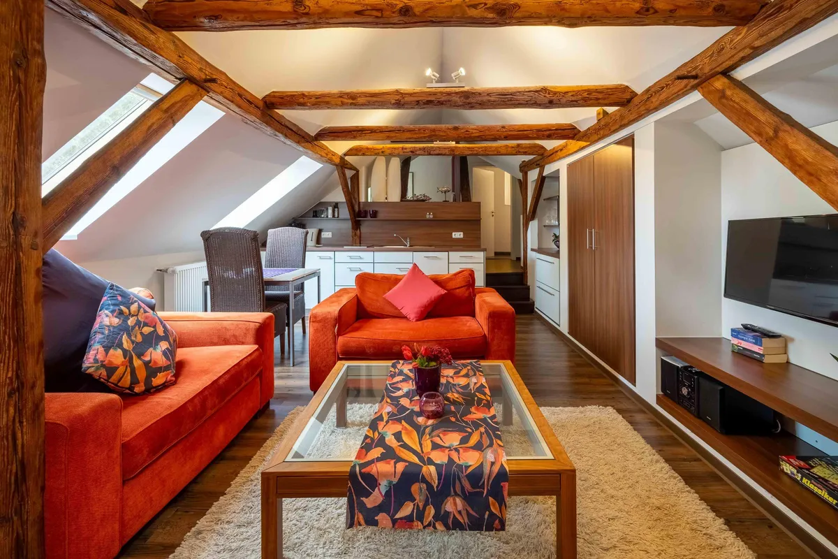Petit Superior – Wohnzimmer, Ferienwohnung in Bad Zwischenahn