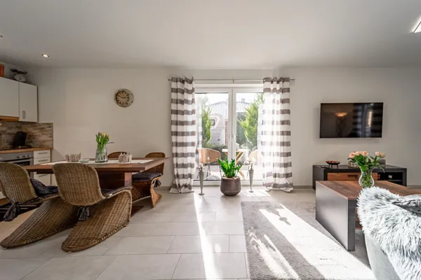 Ferienwohnung Linus – Wohnzimmer, Ferienwohnung in Bad Zwischenahn