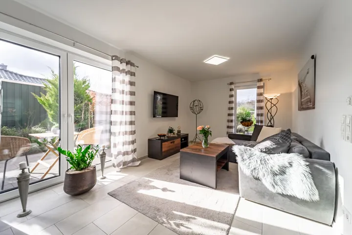 Ferienwohnung Linus – Wohnzimmer, Ferienwohnung in Bad Zwischenahn