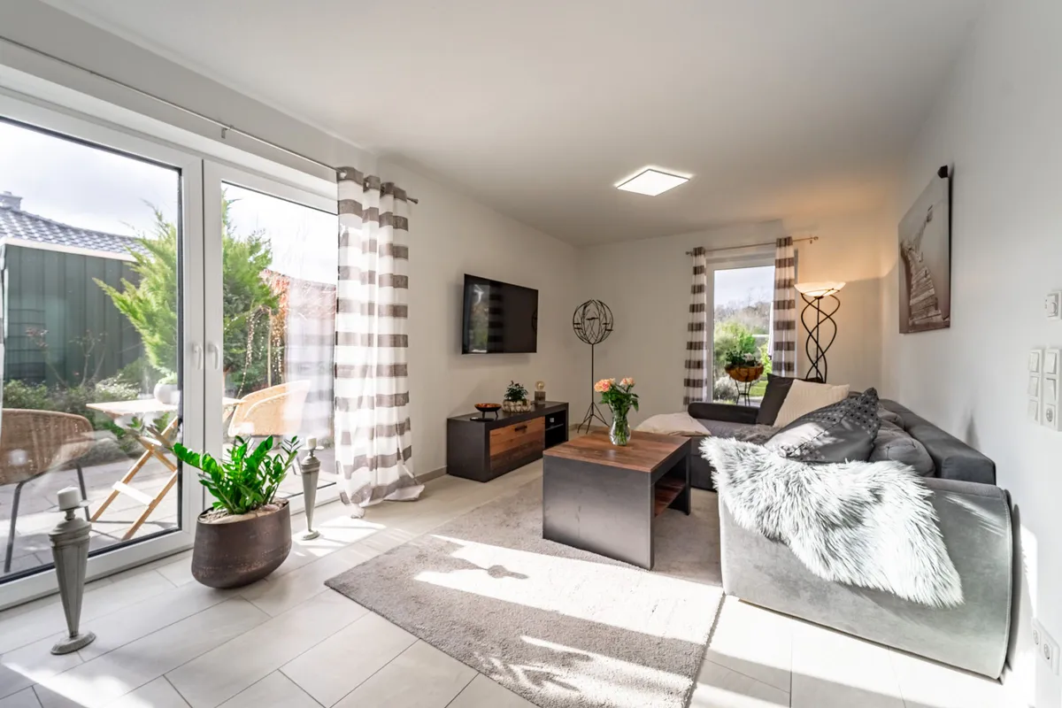 Ferienwohnung Linus – Wohnzimmer, Ferienwohnung in Bad Zwischenahn