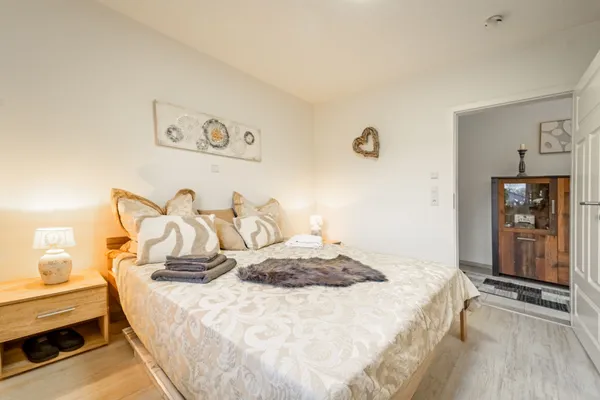 Ferienwohnung Linus – Schlafzimmer, Ferienwohnung in Bad Zwischenahn