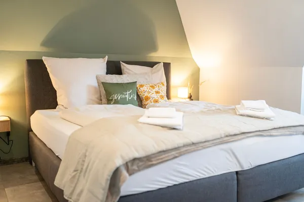 Pedelec – Schlafzimmer, Ferienwohnung in Bad Zwischenahn