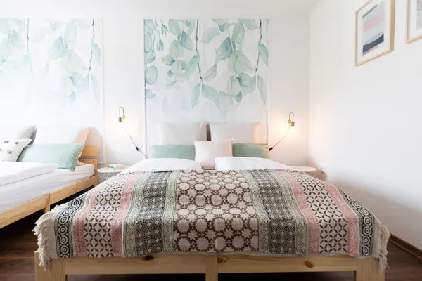 Penthouse – Schlafzimmer, Ferienwohnung in Bad Zwischenahn