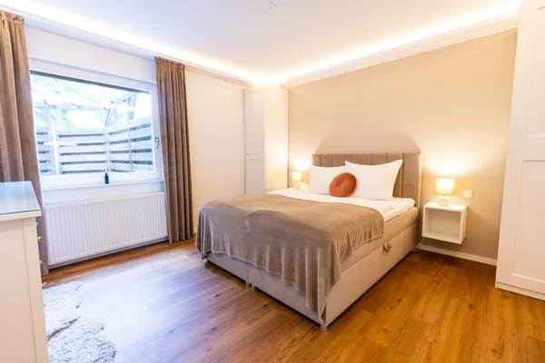 Suite – Schlafzimmer, Ferienwohnung in Bad Zwischenahn
